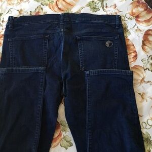 Versace Collection Dark Denim Blue Jeans